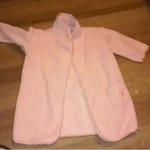 12-18 months 100% polyester pink robe